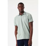 GARCIA - Polo - Groen - Katoen - Korte Mouwen