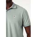 GARCIA - Polo - Groen - Katoen - Korte Mouwen