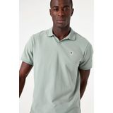 GARCIA - Polo - Groen - Katoen - Korte Mouwen