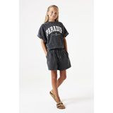 GARCIA Meisjes Shorts - Gray - Joggershort - 100% Katoen