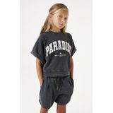 GARCIA Meisjes Shorts - Gray - Joggershort - 100% Katoen