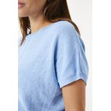 Garcia - Trui - Blauw - Hoogwaardig Materiaal