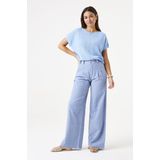 Garcia - Trui - Blauw - Hoogwaardig Materiaal