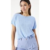 Garcia - Trui - Blauw - Hoogwaardig Materiaal