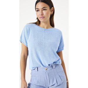 Garcia - 4219.31.0001 - Trui - Lichtblauw - 50% Polyester, 30% Viscose, 20% Linnen