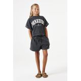 T-shirt - Verwassen Look - Korte Mouwen - Ronde Halslijn - 100% Katoen