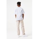 GARCIA - Tapered Broek - Groen - 90% Katoen, 10% Linnen