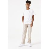 GARCIA - Tapered Broek - Groen - 90% Katoen, 10% Linnen