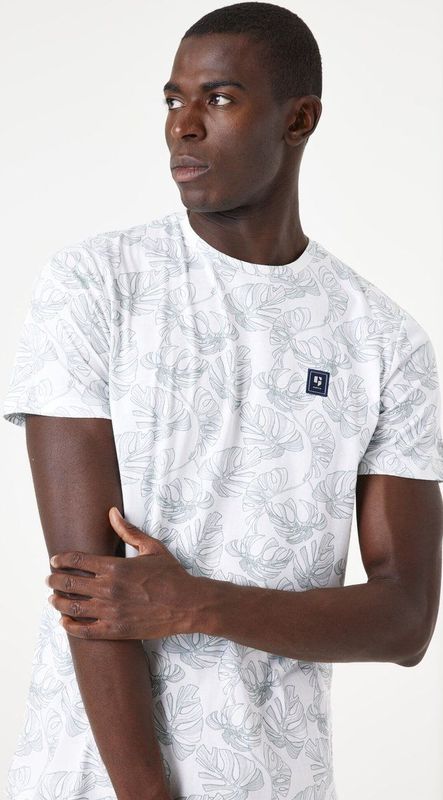 Garcia - Z0017 - T-shirt - Korte Mouwen - Zwart - Katoen