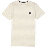 Garcia - T-shirt - Streeppatroon - Korte Mouwen - Ronde Hals - Regular Fit - Katoen/Polyester