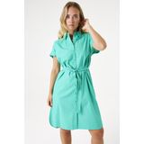 Garcia - Jurk - Groen - Katoen