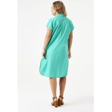 Garcia - Jurk - Groen - Katoen