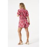 GARCIA - All Over Print Short - Rood - 100% Viscose