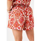 Garcia - E50341-3979 - Korte Broek - Rood - Hoogwaardig Materiaal
