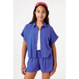 Garcia - E52630 Overhemd - Korte Mouwen - Kleur - Materiaal