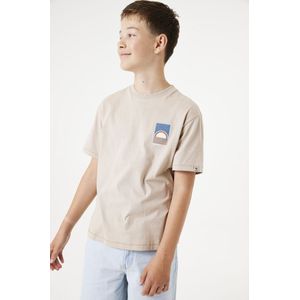 GARCIA T-shirt - Bruin - Korte Mouw - Jongens