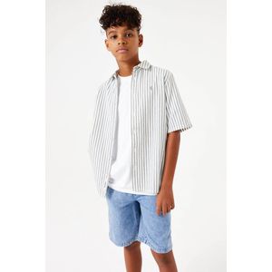 Over Garcia - Korte Broek - Blauw - 100% Katoen