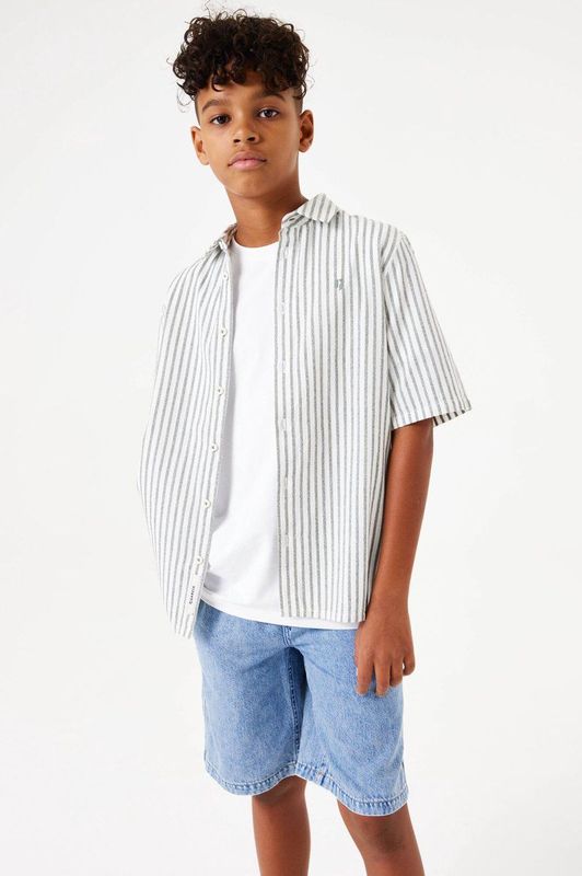 Over Garcia - Korte Broek - Blauw - 100% Katoen