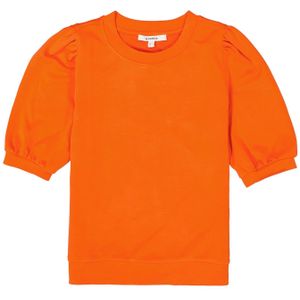 GARCIA Dames Sweater Oranje Korte mouw