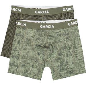 GARCIA - Boxershorts - Groen - 2-Pack - Katoen