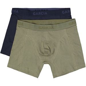 GARCIA - Trunk Boxershorts - Groen - 2-Pack - Katoen