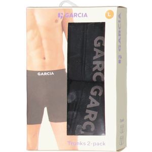 GARCIA - Trunk Boxershorts - Zwart - 2-Pack - Katoen/Elastaan