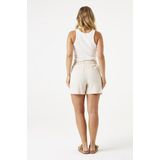 GARCIA - Short - Bruin - Viscose en Linnenmix - Relaxed Fit