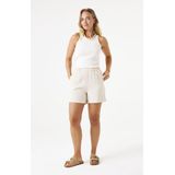 GARCIA - Short - Bruin - Viscose en Linnenmix - Relaxed Fit