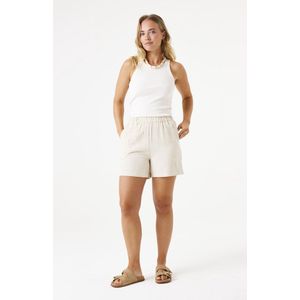 GARCIA - Short - Bruin - Viscose en Linnenmix - Relaxed Fit