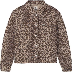 GARCIA Jack - Bruin - Katoenen Twill - Luipaard Print - Lange Mouwen