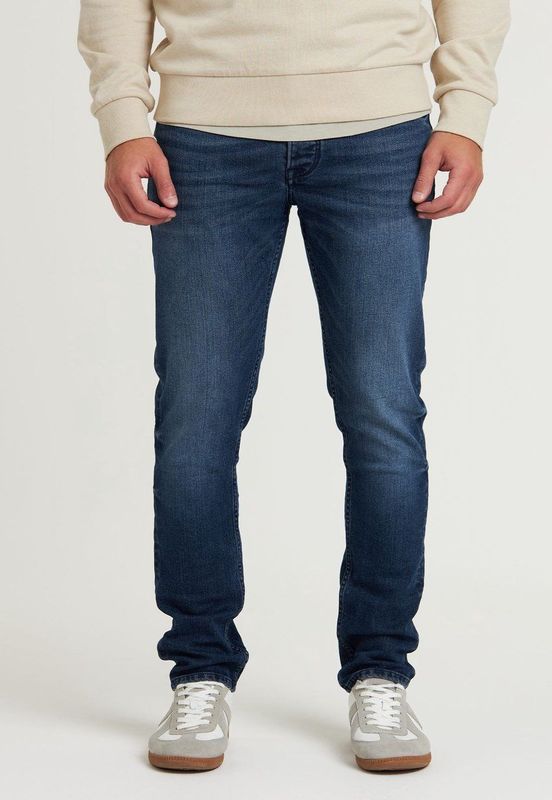 Crown Jake - Donkerblauw - Tapered Fit Jeans - Heren