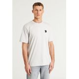 T-shirt - Motiefprint - Jersey - Ronde Hals - Kwartmouw