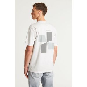 CHASIN' - Kore - Shirt - Grijs - Lichtgrijs - Wit