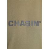 CHASIN' - Duell Tee - Longsleeve - Donkergrijs / Olijfgroen