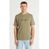 CHASIN' - Duell Tee - Longsleeve - Donkergrijs / Olijfgroen