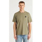 CHASIN' Oversized T-shirt Trez - Olijfgroen