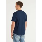 Bro - Shirt - Effen - Jersey - Kwartmouw - Losse Pasvorm