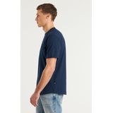 Bro - Shirt - Effen - Jersey - Kwartmouw - Losse Pasvorm