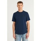 Bro - Shirt - Effen - Jersey - Kwartmouw - Losse Pasvorm