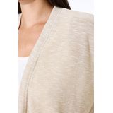 Garcia Vest - Beige Stone - Viscose Polyester Metaaldraad