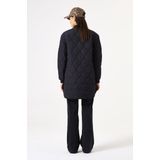 GARCIA - Licht Gewatteerde Bomberjas - Zwart - Winterjas