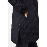 GARCIA - Licht Gewatteerde Bomberjas - Zwart - Winterjas