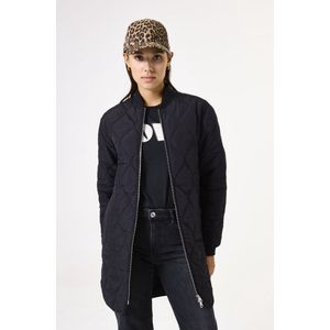 GARCIA - Licht Gewatteerde Bomberjas - Zwart - Winterjas