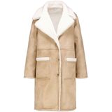 GARCIA - Tussenjas - Bruin - Omkeerbaar - Zachte Teddystof en Suèdine