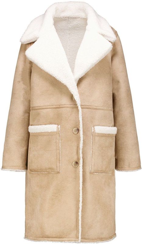 GARCIA - Tussenjas - Bruin - Omkeerbaar - Zachte Teddystof en Suèdine