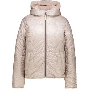 GARCIA - Omkeerbare Jas - Bruin - Imitatiebont - Polyester