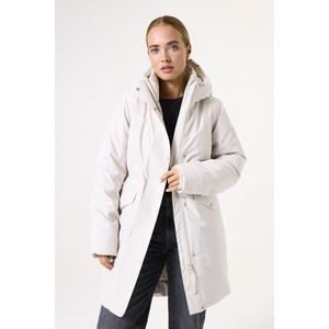 GARCIA - Technische Parka - Wit - Halflange Jas - Waterafstotend