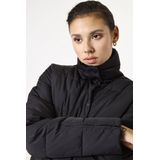 GARCIA - Cropped Pufferjas - Zwart - Dames - Waterafstotend