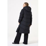 Garcia - GJ500905-60 - Damesjas - Zwart - Pufferdesign - Lange Lengte