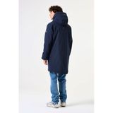 GARCIA - Gewatteerde Parka - Blauw - Heren Jas - Waterafstotend